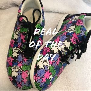 Algeria  All Together Puzzle Pieces Shoes Size 36